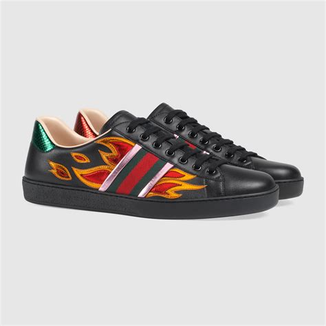 Gucci Flame Ace Sneakers 